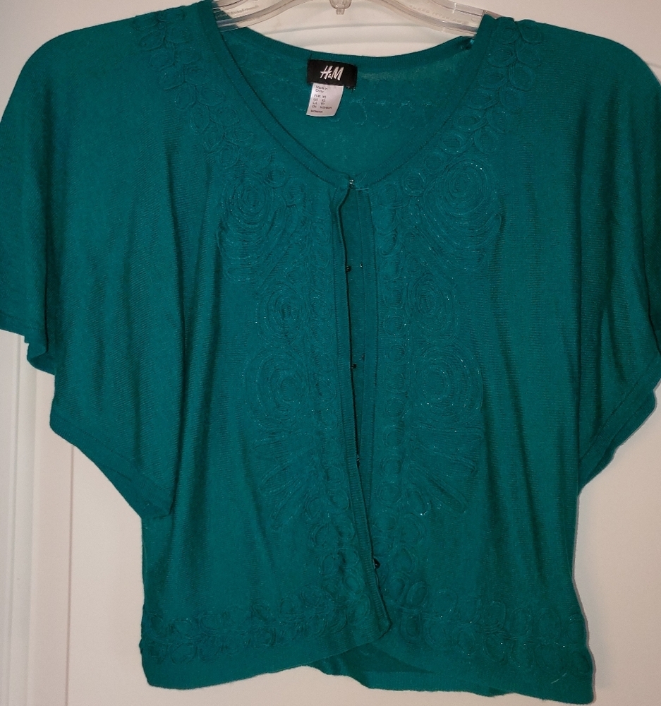 Green sweater